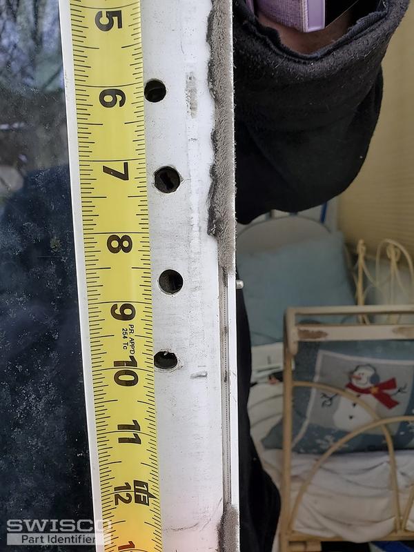 Hole spacing