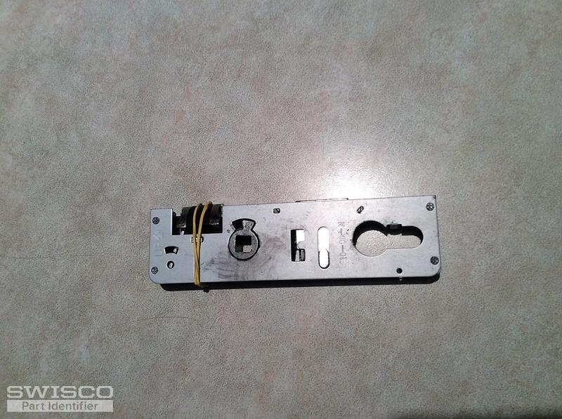 Pella storm door mortise lock body