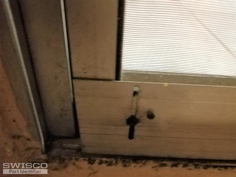 Screen door bottom corner