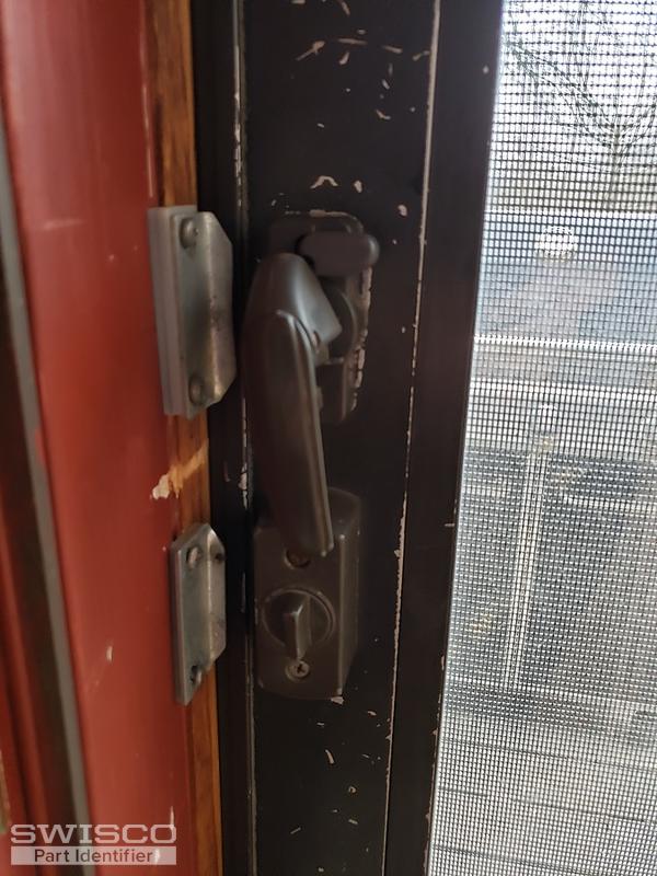 Replacement storm door handles