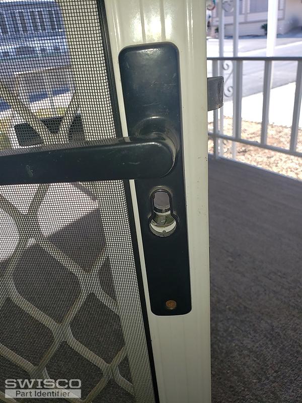 Screen door lock