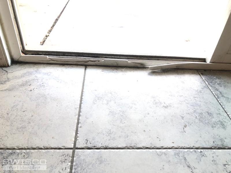 Patio door trim piece