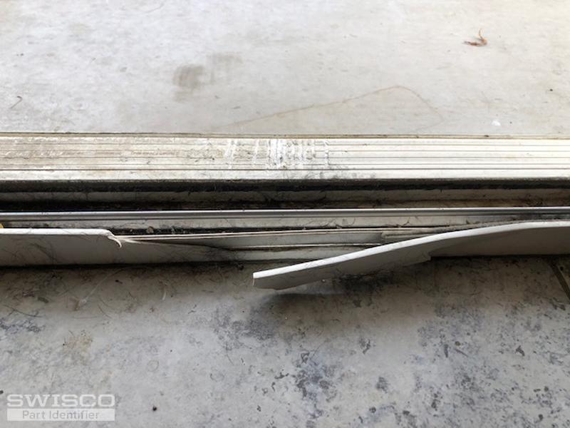Patio door trim piece