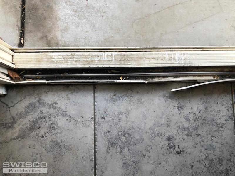 Patio door trim piece