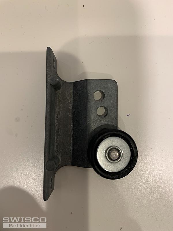 Shower door roller bracket