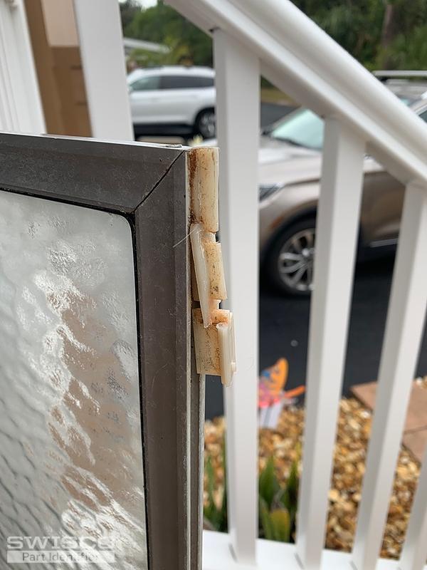 Shower door bottom guide