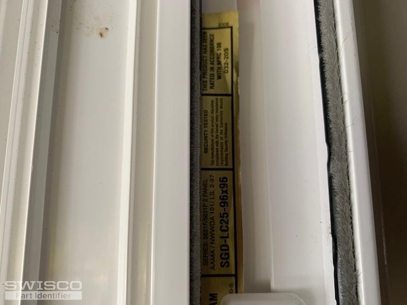 Milgard serial number