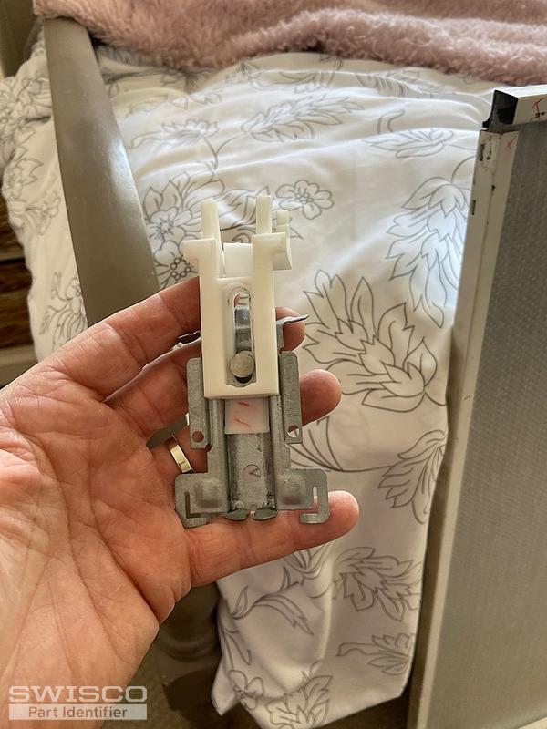 1 Back of broken part