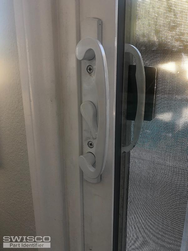 SGDR2096x96 patio sliding door lock set with handles