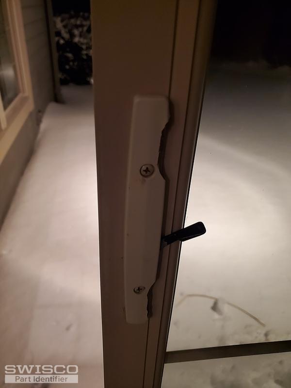 Replacement Interior Handle for Vetter Glass Patio Door