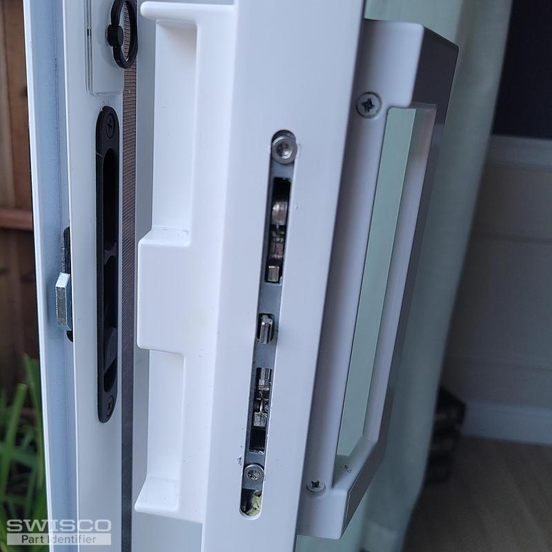 Trinsic Door Double Sliding Door latch mechanism