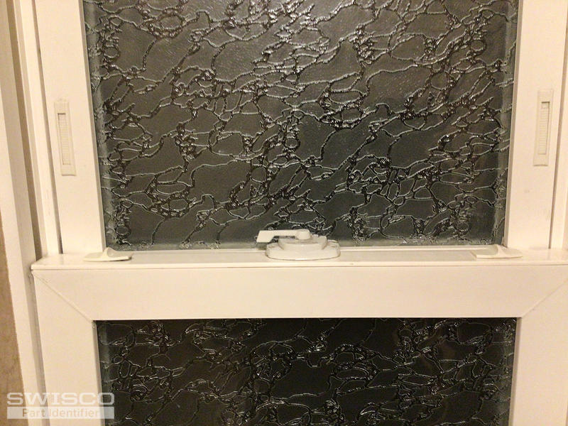 Window with broken slider