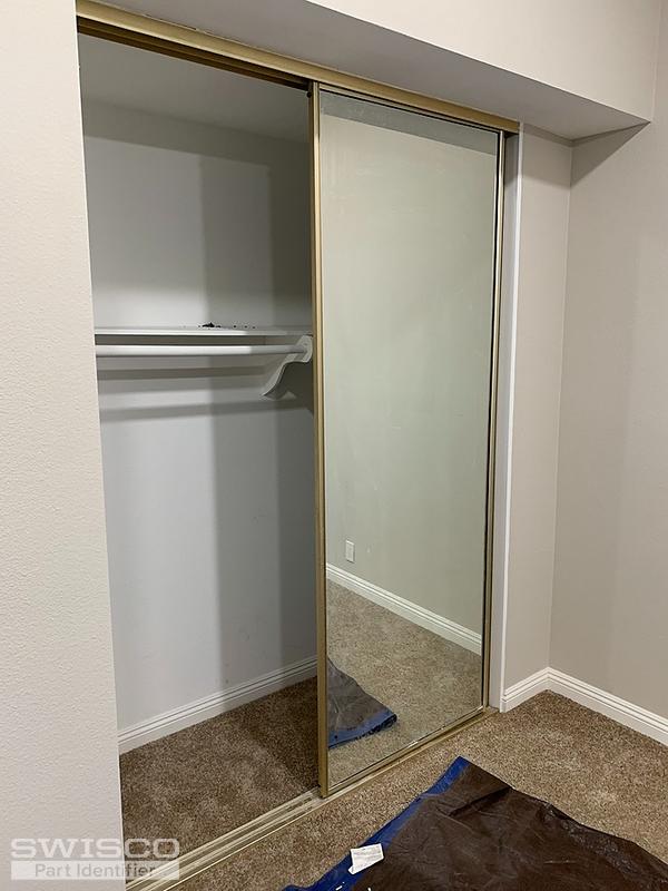 Looking for Replacement Top/Bottom track for mirrored sliding closet