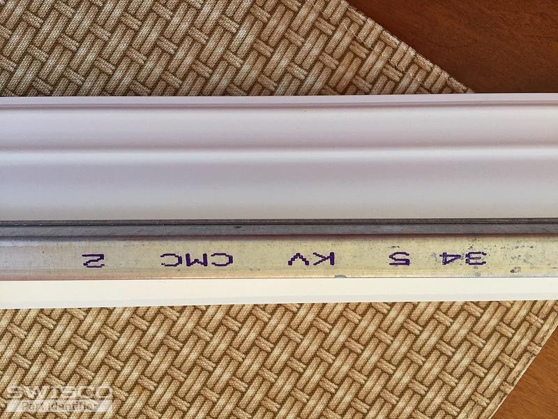 Channel balance marker on 36 inch window
