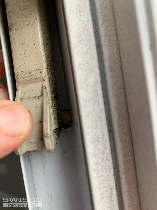 bottom plastic piece of channel