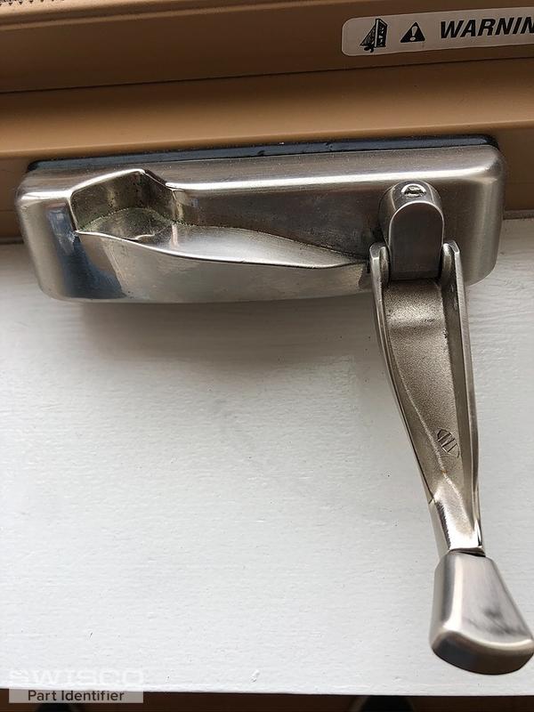 Replacement casement window latches