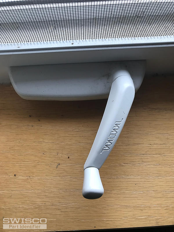 Window crank handle for Milgard Window