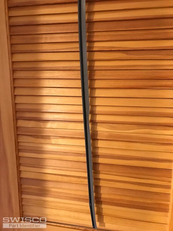 Pella double hung windowweather stripping