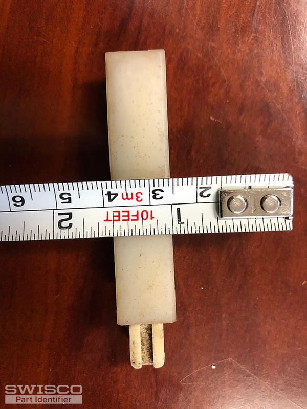 Sash pivot bar (plastic) two piece