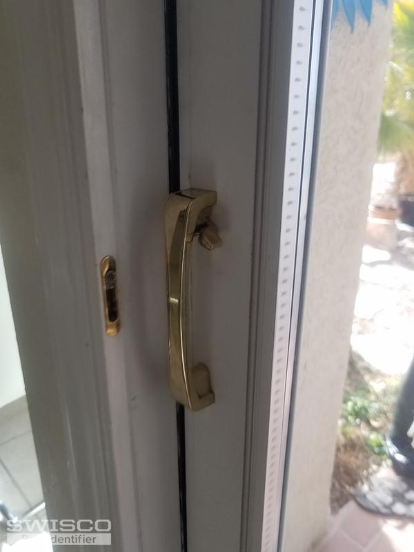 Pella glass door handle