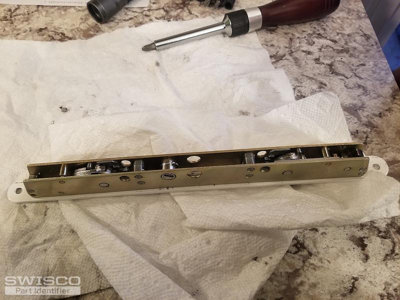 The latch assembly is broke