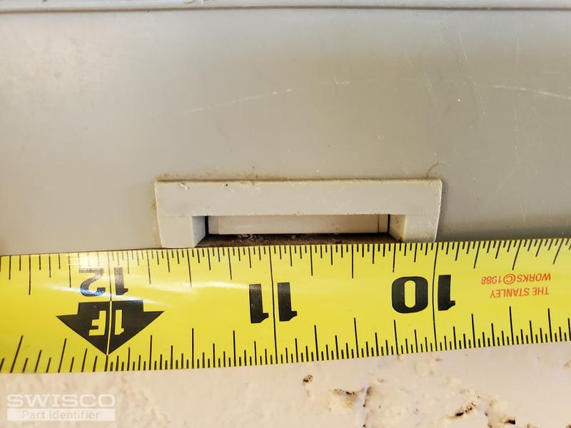 Weep hole insert size