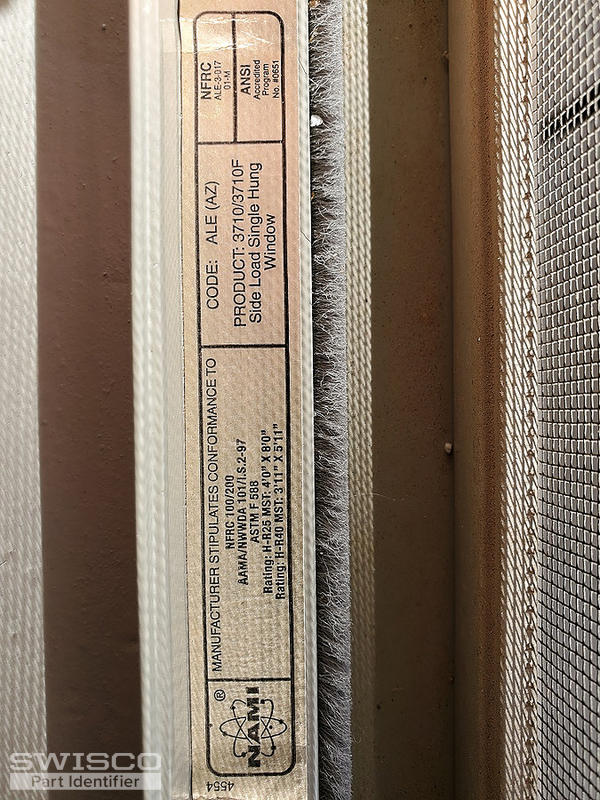 Window label