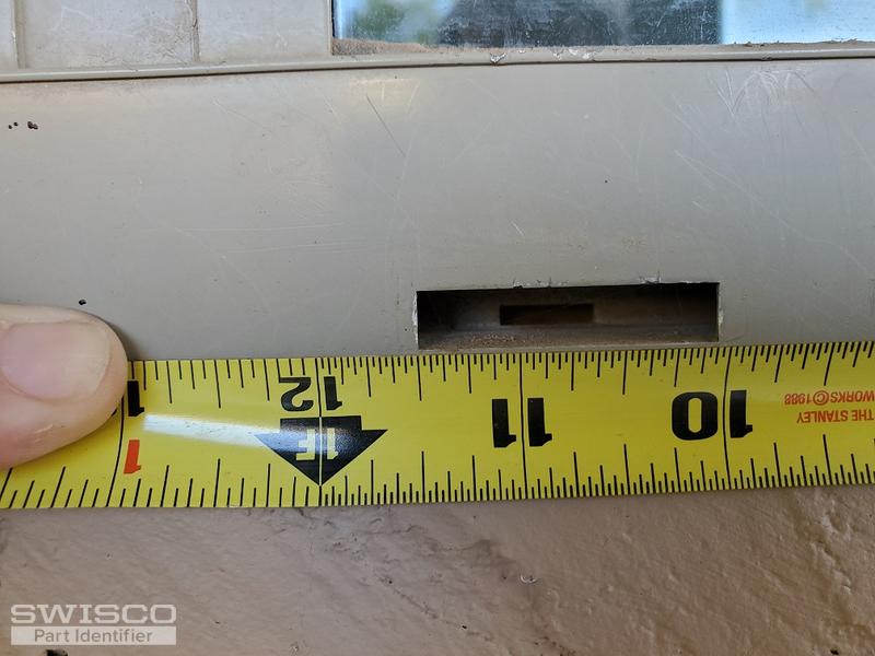 Empty weep hole size
