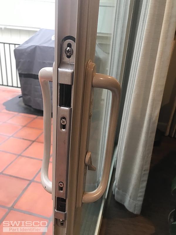 Replacement lock sliding glass doors