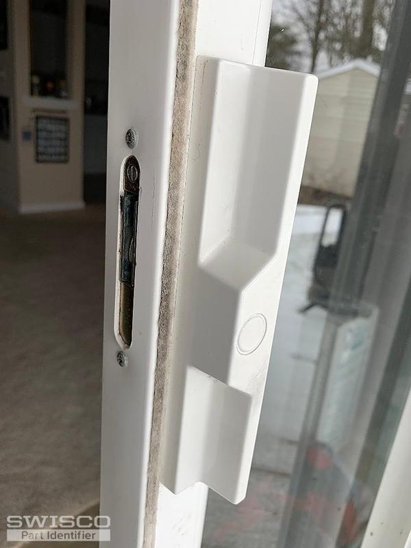 Door lock for Pella sliding glass door