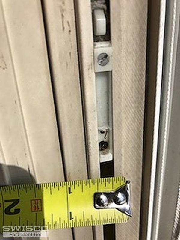 Sash pivot bar for wooden thermopane double hung window.