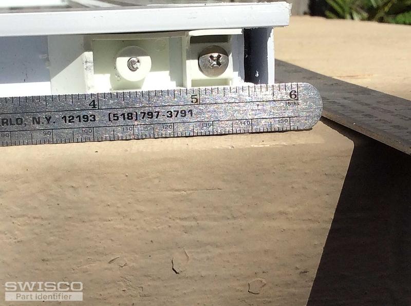 02-8179 TOP SASH CAM- WHITE 