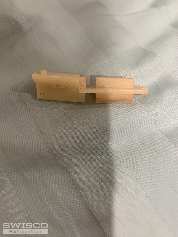 Shower door top and bottom guides