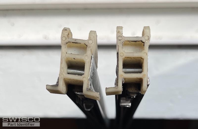 Broken plastic piece on channel balance broken plastic piece on sash