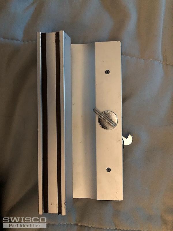 Vintage Mobile Home sliding door handles 4" btw screw holed