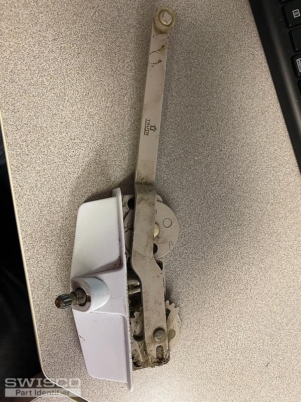 Casement crank mechanism.