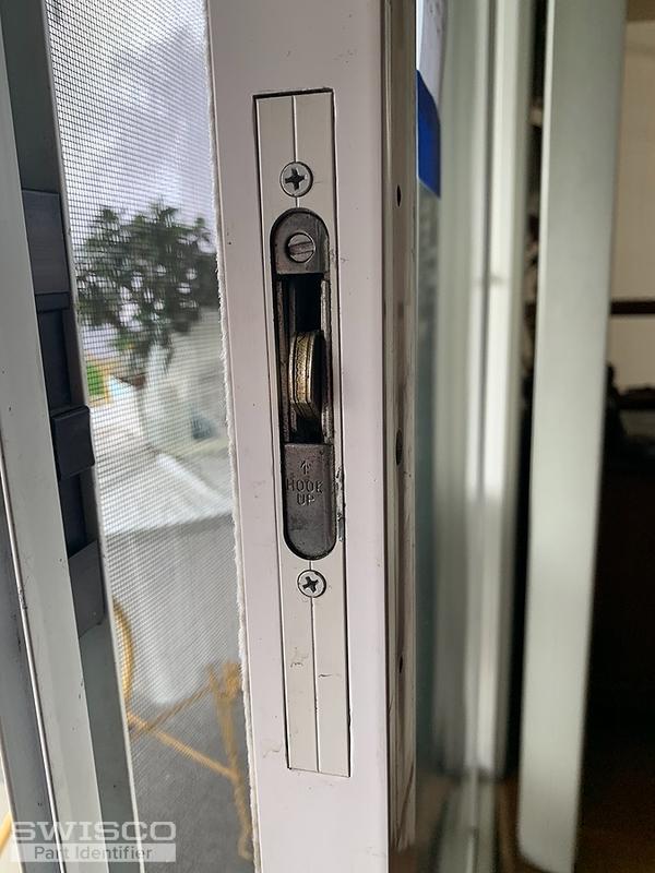 Patio door locking mechanism