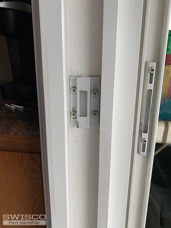 Patio door locking mechanism