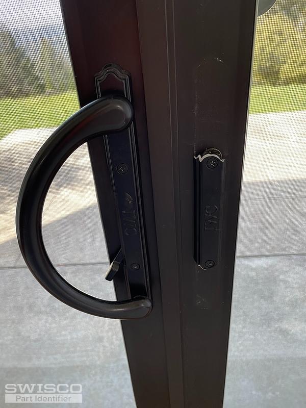 Broken patio door handles
