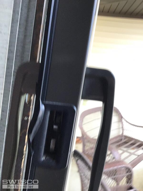 Pella sliding door lock set and handle replacement.