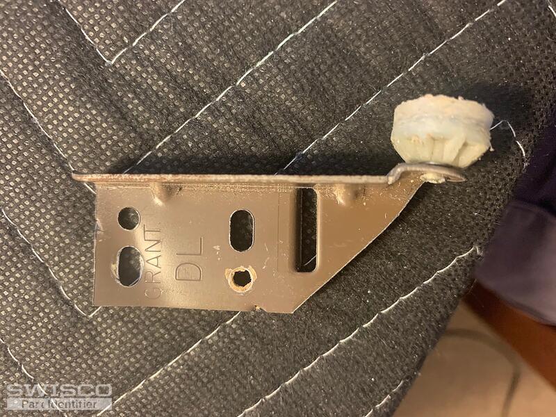 Right rear drawer roller