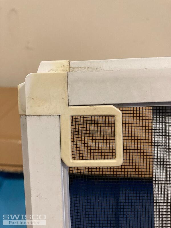 Plastic corners window screens