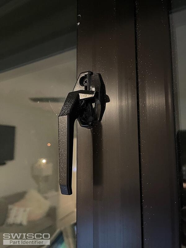 Aluminum window latch