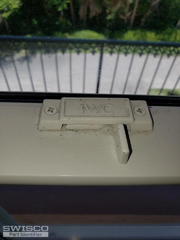 iwc window latch lock in white