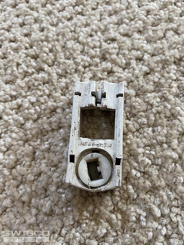 Alcoa vinyl window pivot shoe