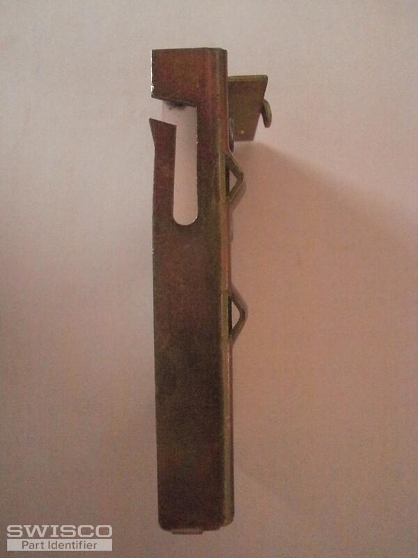 side of unit that clipe into door frame