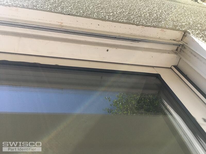 Sliding screen door track