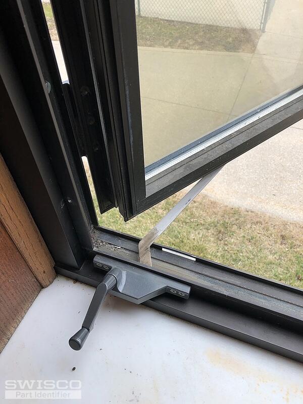 Truth casement window crank and arm hardware needed to replace