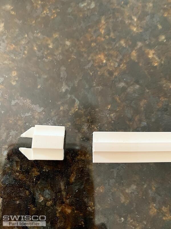 Plastic clips for window grilles