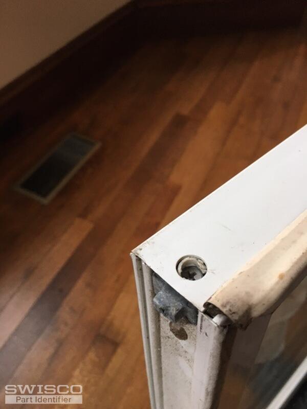 window with broken pivot